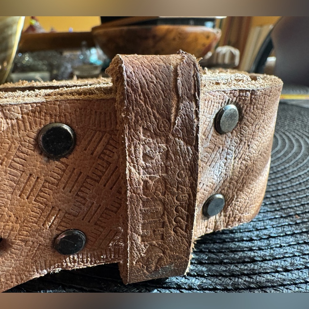 Thick Heavy Duty Husky Double Prong Tool Belt - Picture 2 of 4